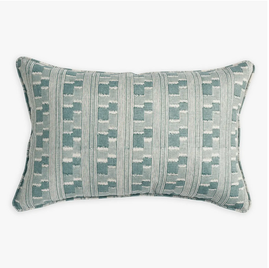 Chowk Celadon Linen Cushion 50x50cm