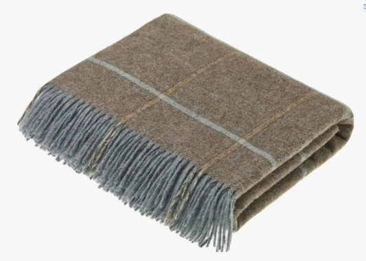 Pure New Wool Throw - Eau de Nil