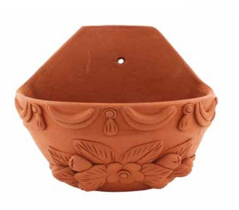 Terracotta Flower Wall Pots