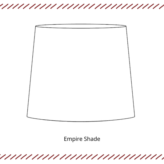 Custom Empire Lampshade