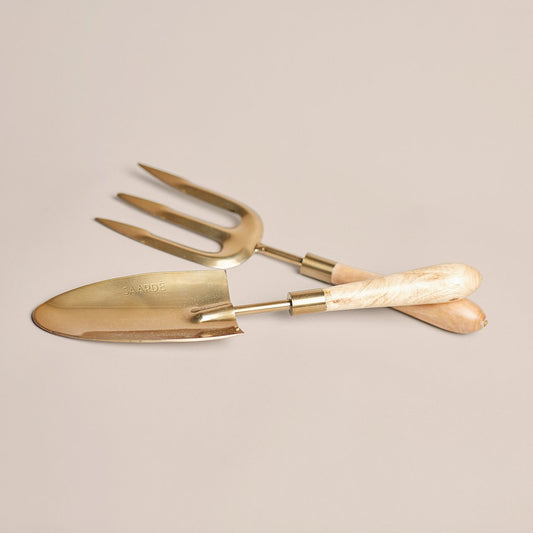 Brass Finish Garden Tools