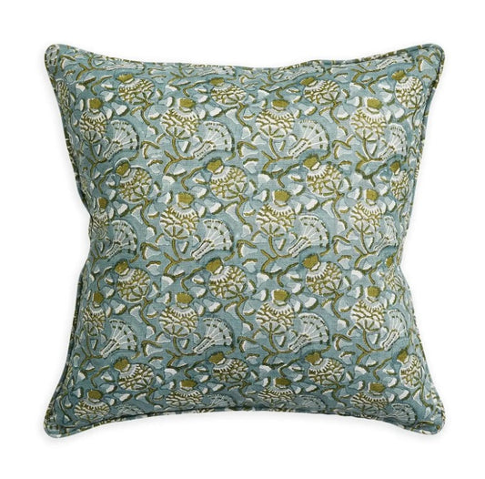 Iznik Cushion colour Moss Celadon 50 x 50cm