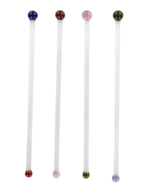 Marta Glass Stirrers - Set of 4